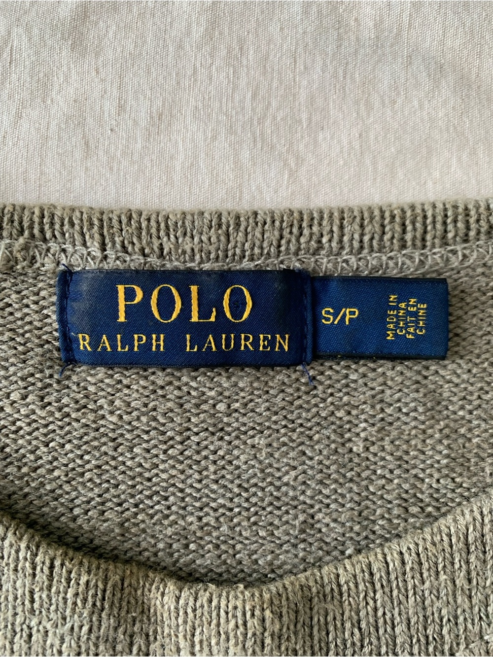 Polo Ralph Lauren Men's Varsity Crewneck Sweater Size S - Picture 7 of 10